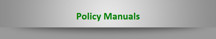 Policy Manuals