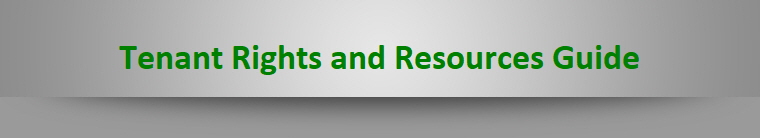 Tenant Rights and Resources Guide